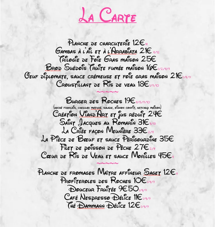 Menu_Les Roches Gourmandes_Buthiers_image_1