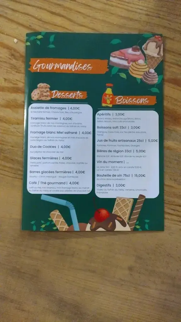 Menu_Popote et Tambouille_Chadrac_image_1