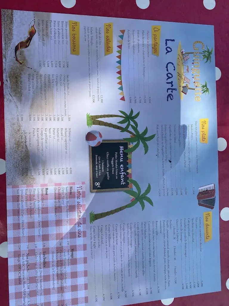 Menu_la guinguette des îles de Troo_Montoire-sur-le-Loir_imagen_3