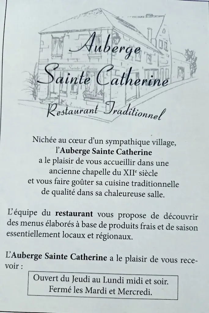 Menu_Auberge Sainte Catherine_Troo_image_3