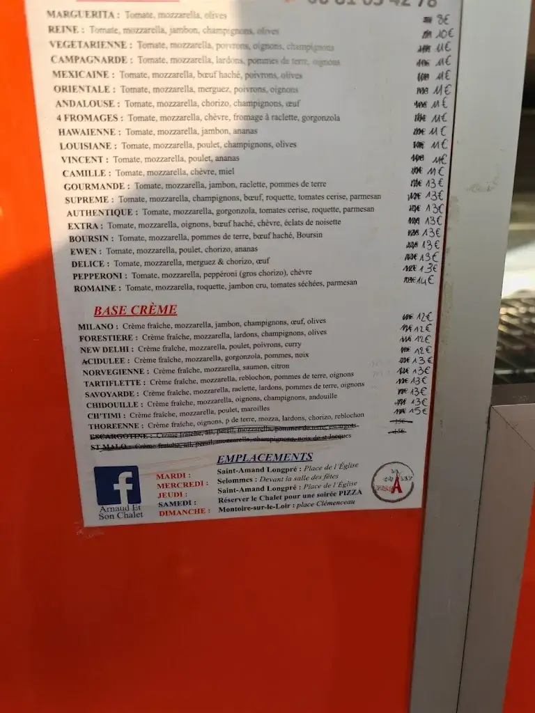 Menu_Chalet à Pizza_Montoire-sur-le-Loir_image_3