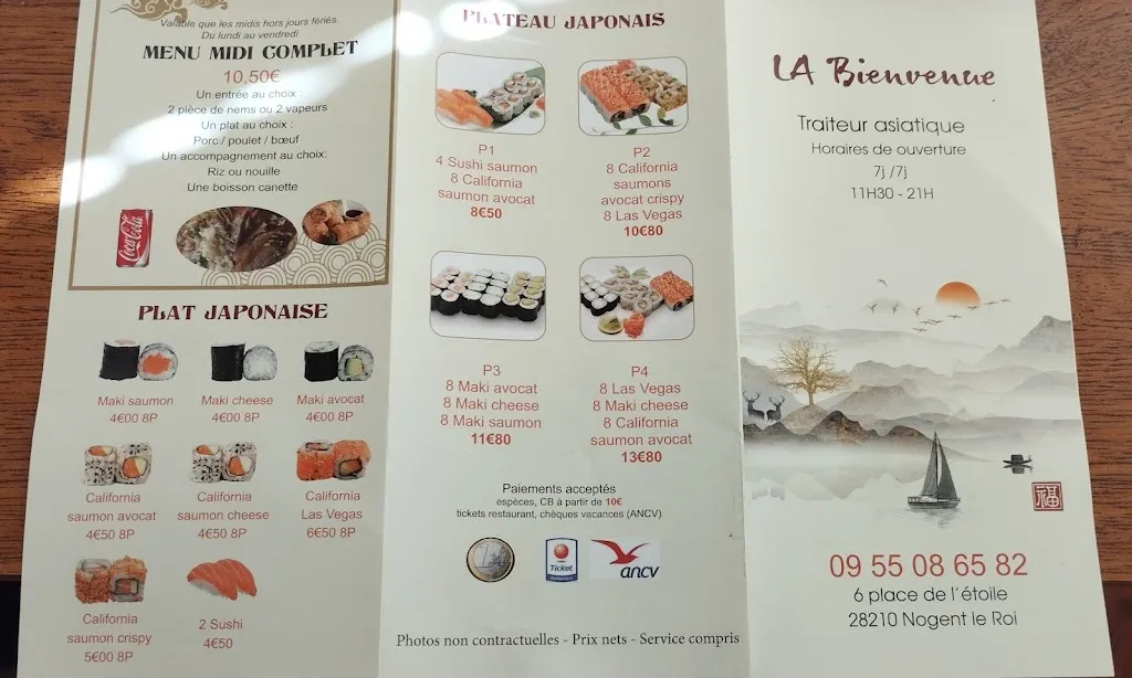 Menu_traiteur asiatique la bienvenue_Nogent-le-Roi_image_1