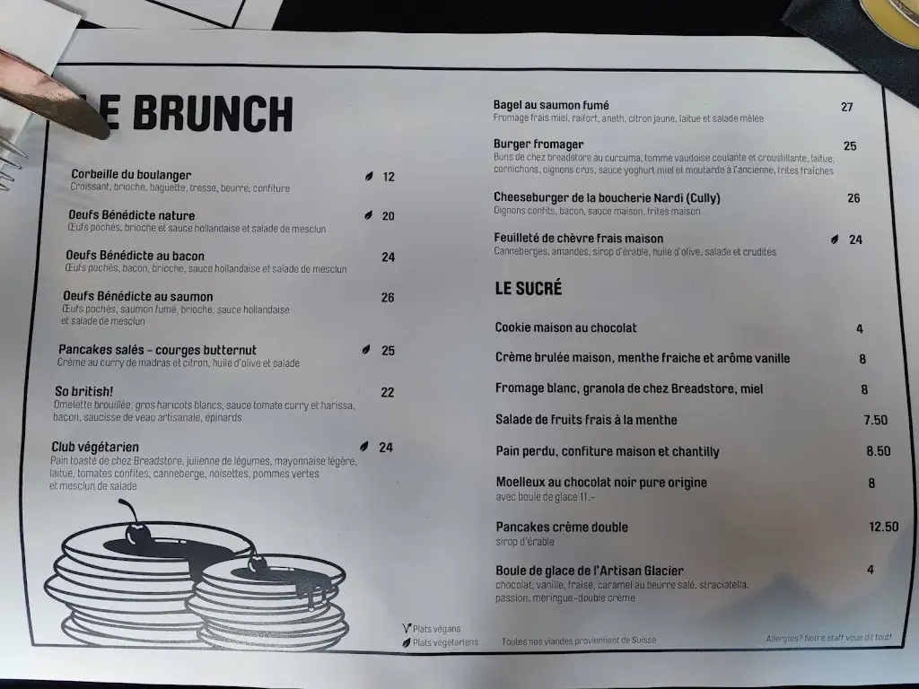 Menu_Le Saint Pierre - restaurant_Lausanne_image_2