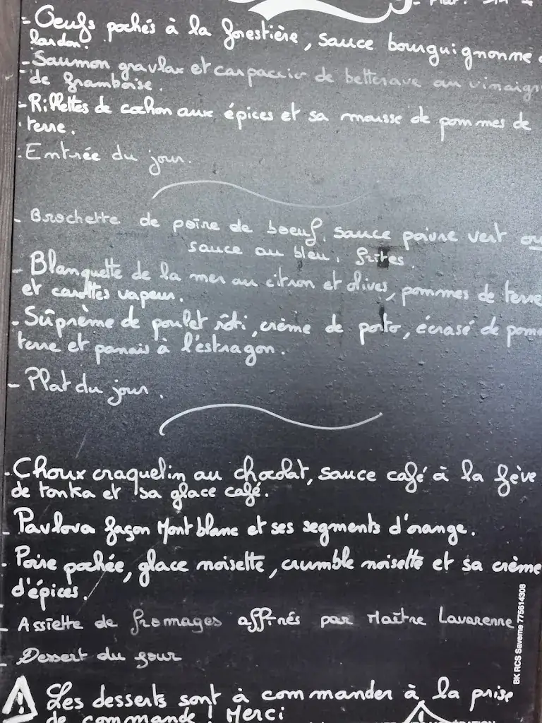 Menu_Le Mickey Bar_Olivet_image_1