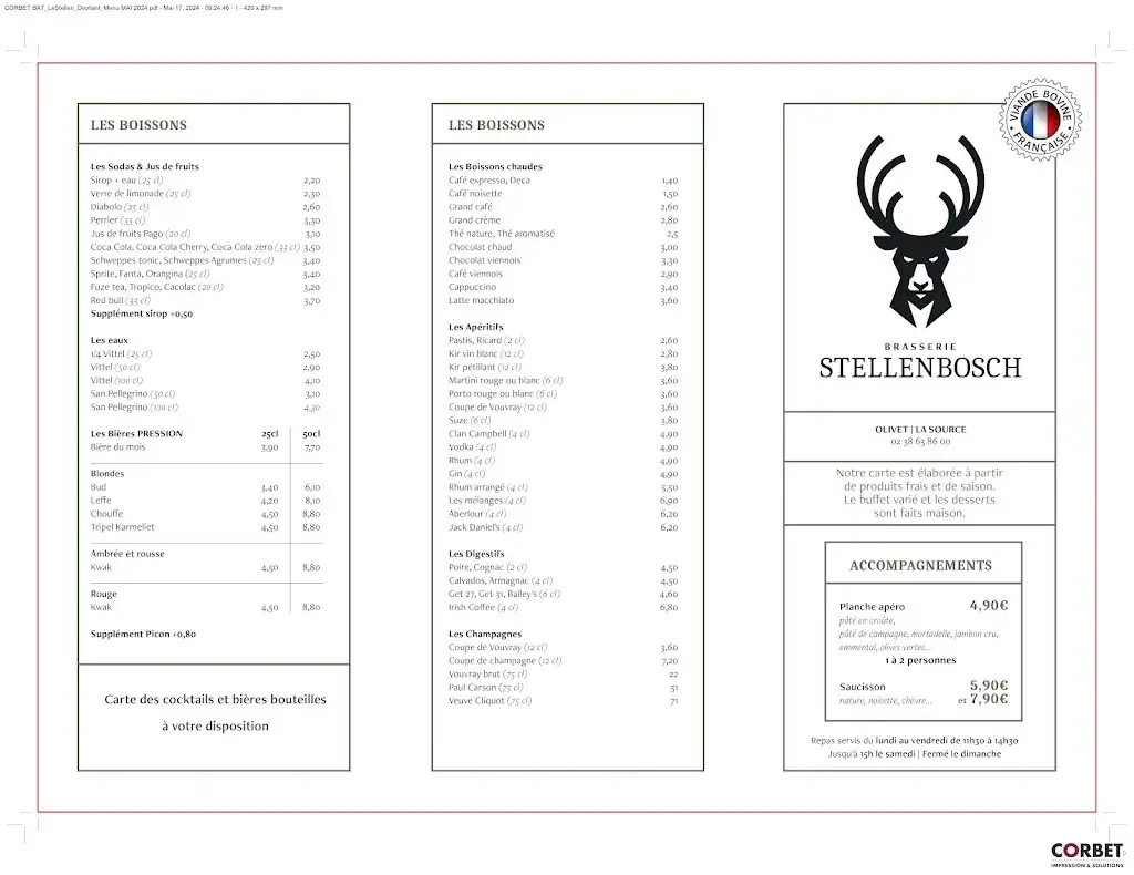 Menu_Brasserie Stellenbosch Olivet_Olivet_image_2