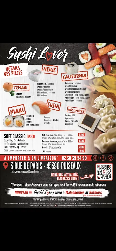 Menu_Sushi lover Puiseaux_Puiseaux_image_1