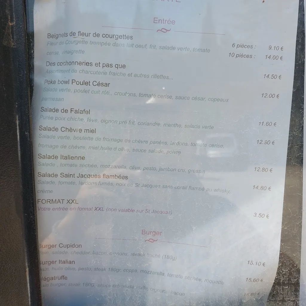 Menu_La Table de Cupidon - Restaurant Rians_Rians_image_1