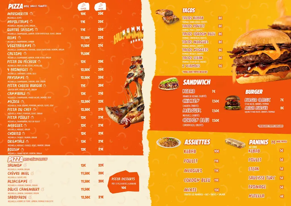 Menu_PIZZERIA GOURMANDE SAINT-AY_Saint-Ay_image_1