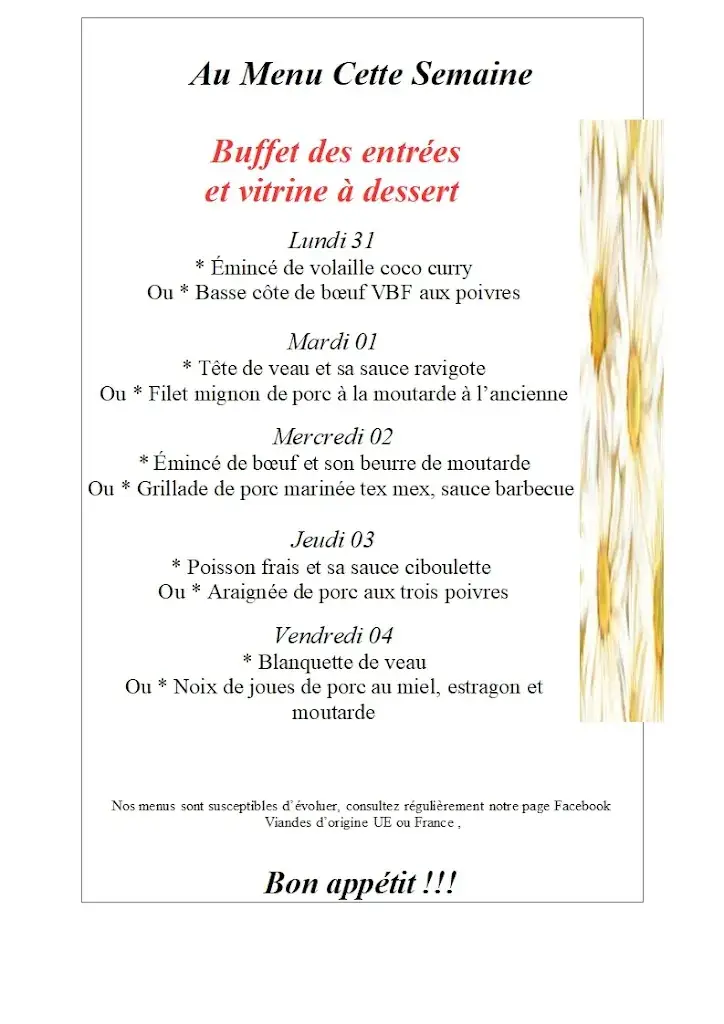 Menu_Les Allées_Romorantin-Lanthenay_image_2