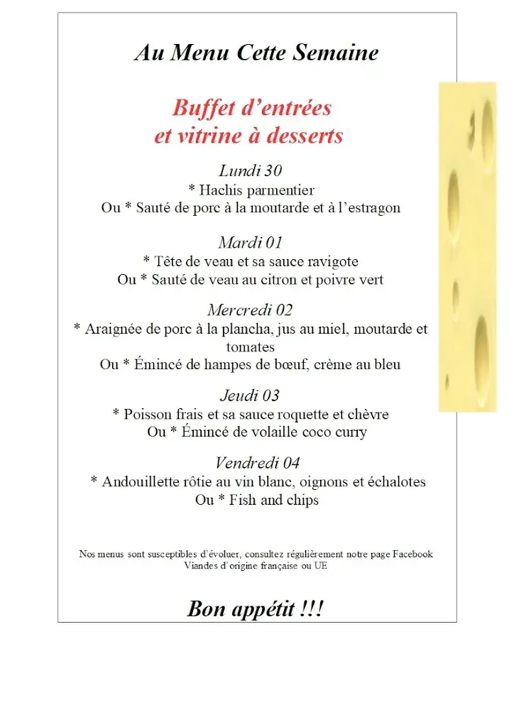 Menu_Les Allées_Romorantin-Lanthenay_image_3