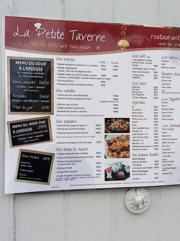 Menu_La Petite Taverne_Romorantin-Lanthenay_image_3