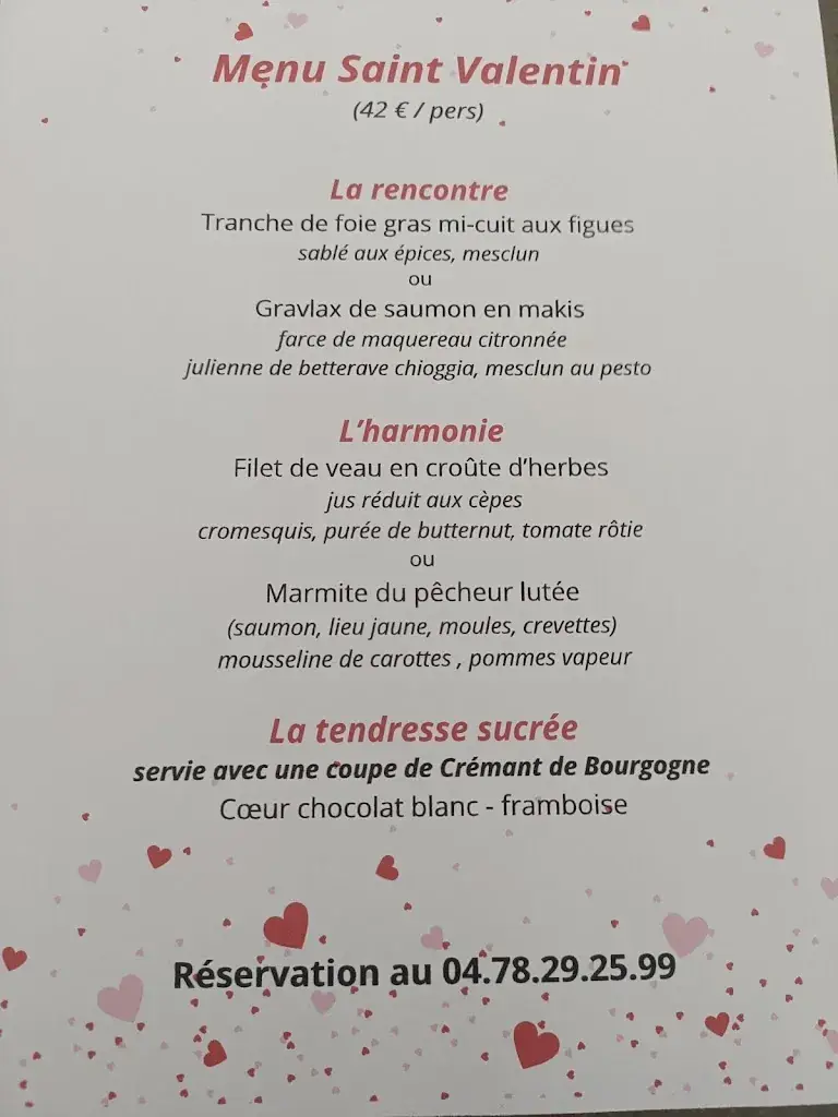 Menu_Le Vernay Restaurant (Caluire et cuire)_Caluire-et-Cuire_image_1