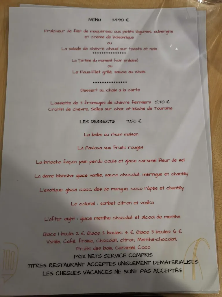 Menu_La Maison du 36_Saint-Aignan_image_4