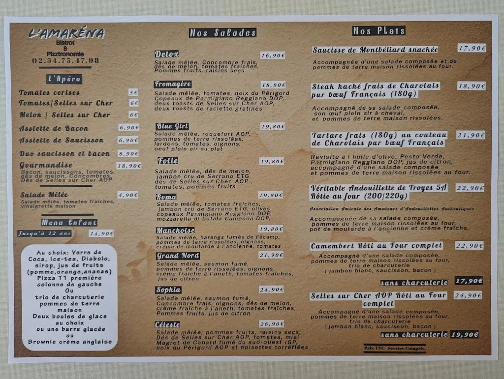 Menu_L'Amaréna_Saint-Aignan_image_2
