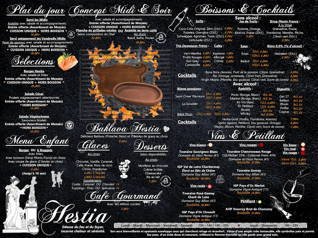 Menu_Restaurant Hestia_Saint-Aignan_image_1