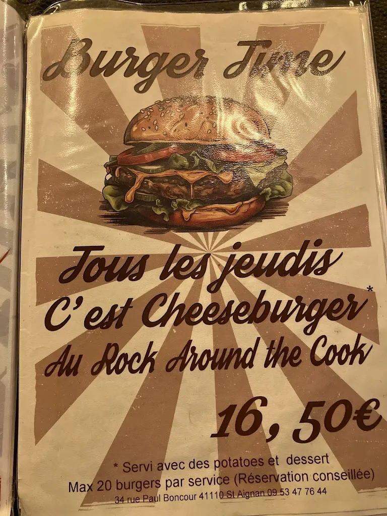 Menü_Rock around the cook_Saint-Aignan_Bild_2