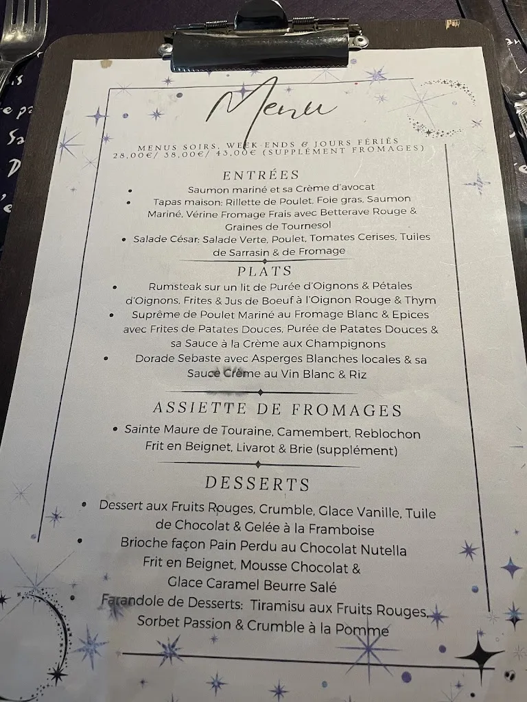 Menu_L' Auberge de Meusnes_Meusnes_image_1