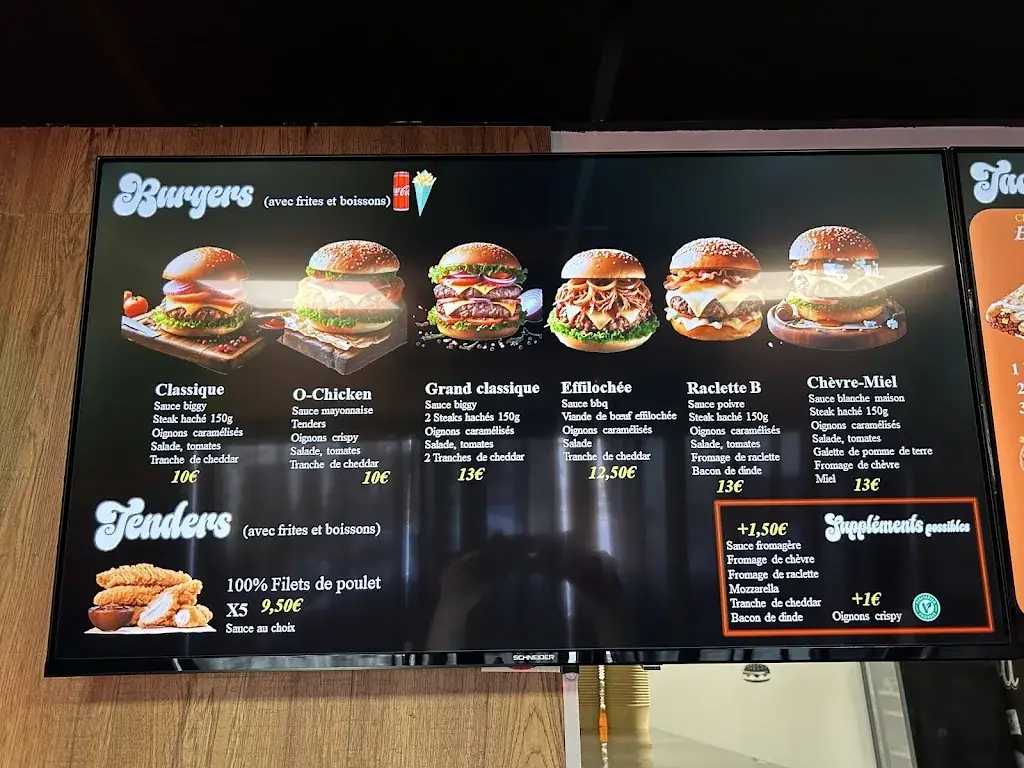 Menu_O16th Street Food_Saint-Aignan_image_1