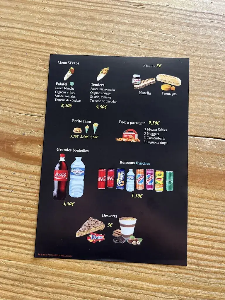 Menu_O16th Street Food_Saint-Aignan_image_4