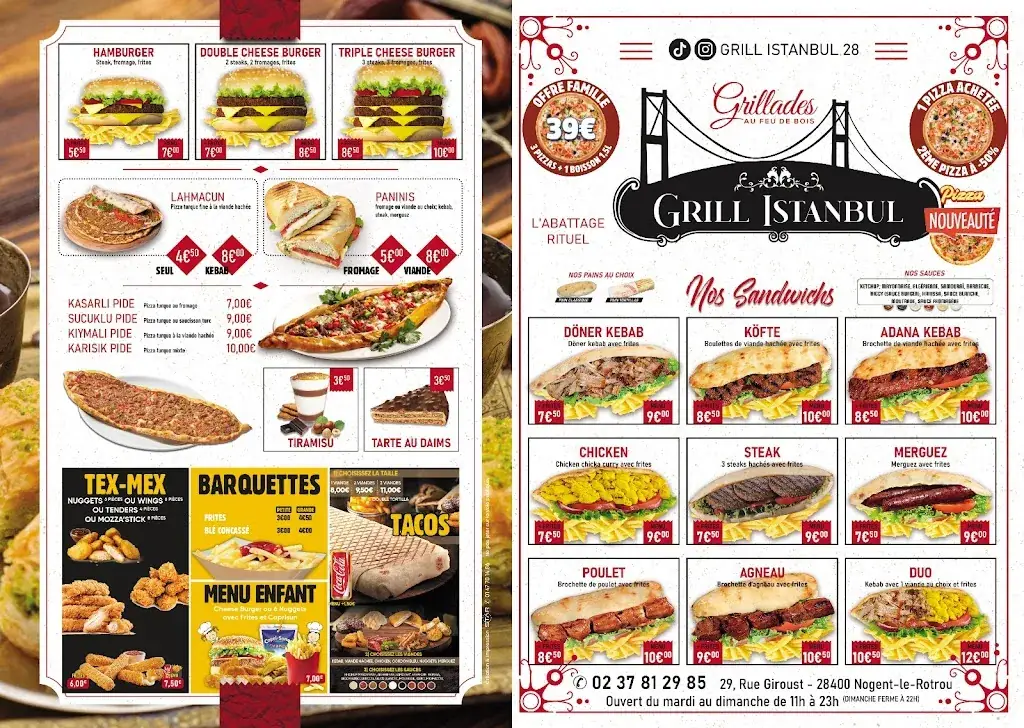 Menu_Grill İstanbul_Nogent-le-Rotrou_imagen_1