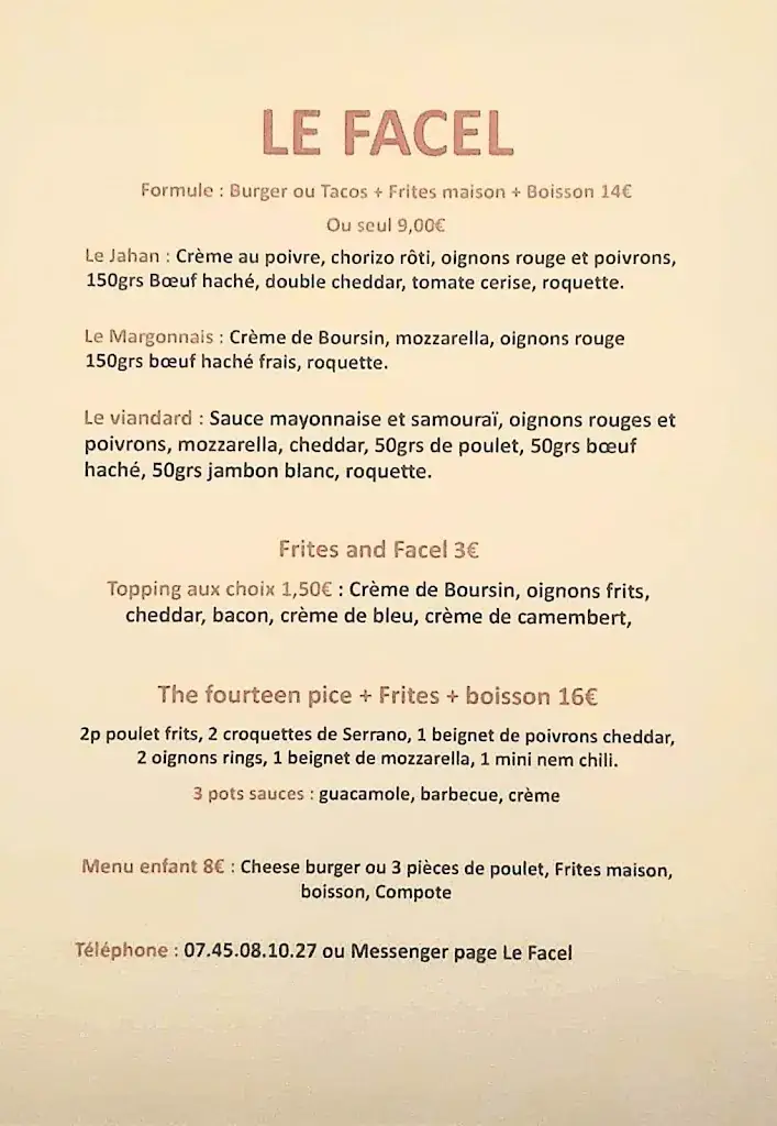 Menu_Le Facel_Margon_image_1