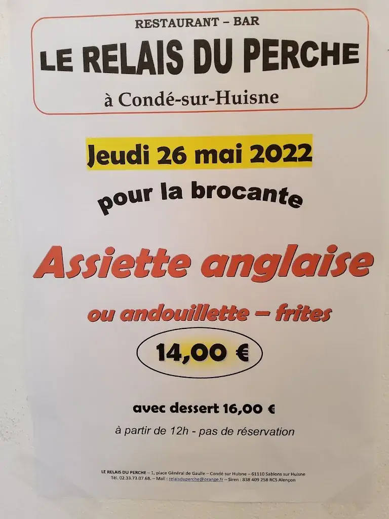 Menu_Le Relais Du Perche_Huisne_image_3