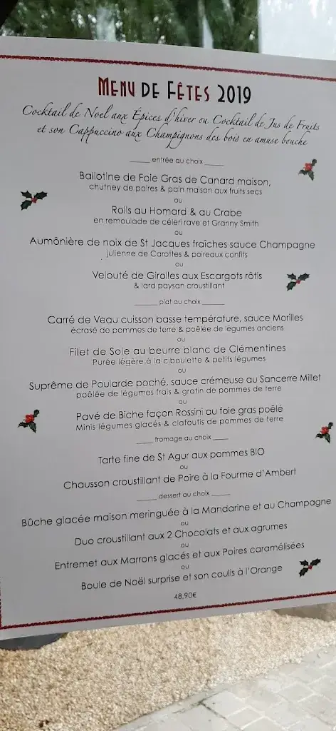 Menu_Restaurant le GrandOuest_Saint-Doulchard_image_4