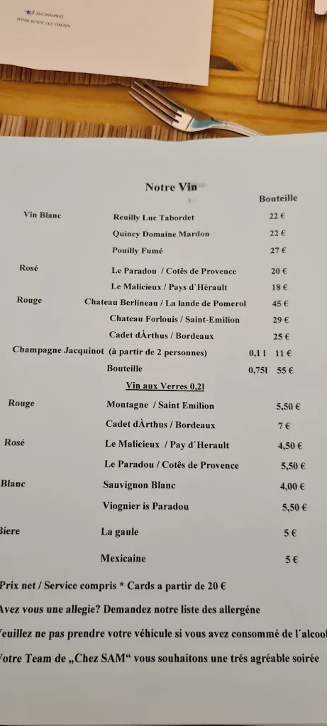 Menu_Chez SAM_Saint-Amand-Montrond_image_3