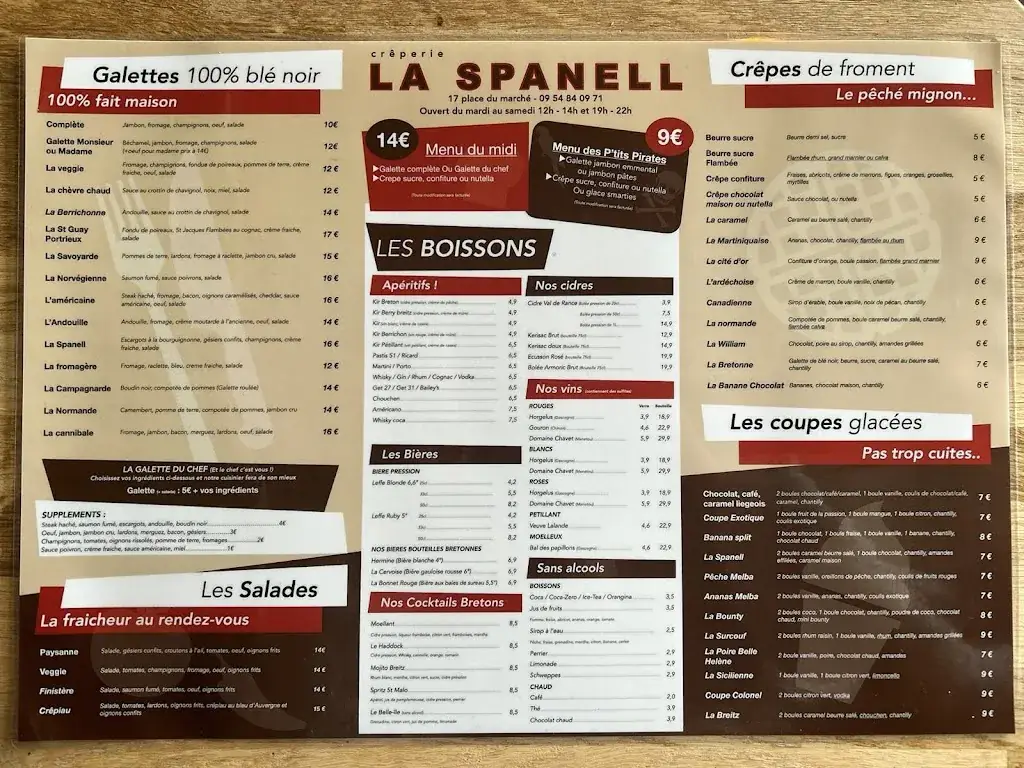 Menu_Creperie La Spanell_Saint-Amand-Montrond_image_2