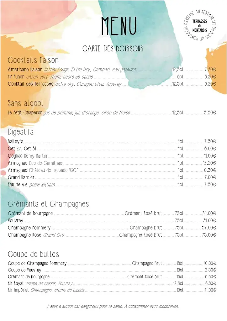 Menu_LES TERRASSES DE MONTARGIS_Pannes_image_2
