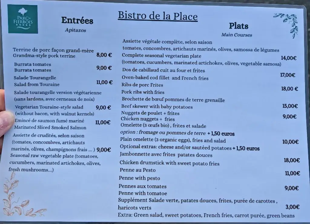 Menu_BISTROT DE LA PLACE_Sainte-Catherine-de-Fierbois_image_1