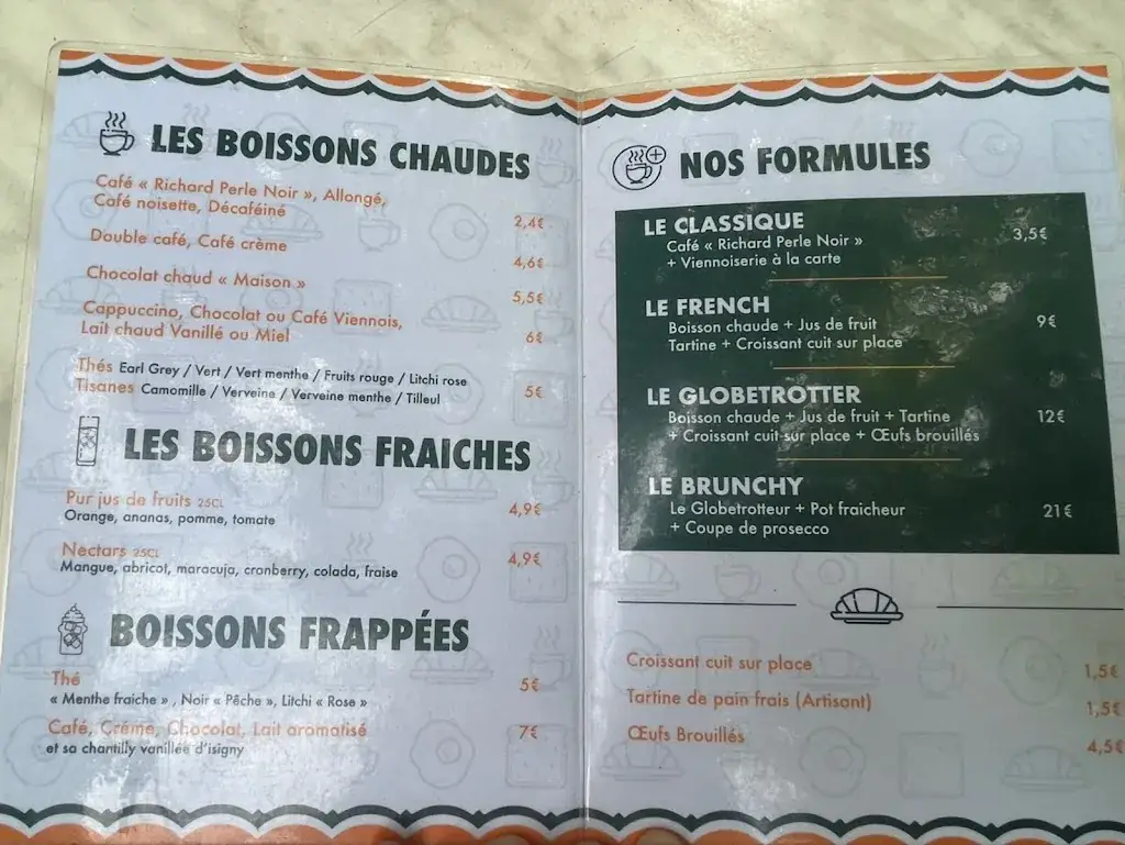 Menu_Brasserie la Chouette_Paris_image_1