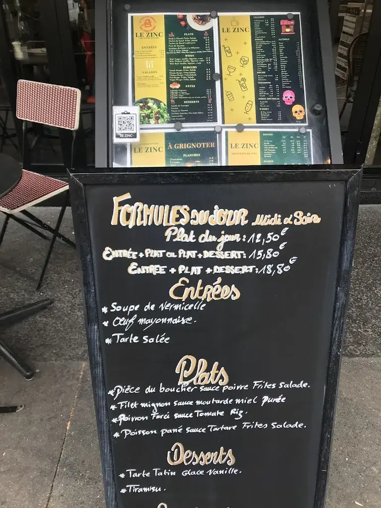Menu_Le Zinc_Paris_image_4