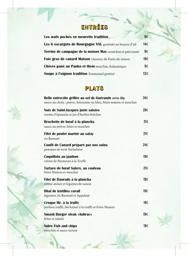 Menu_Félix Café_Paris_image_4