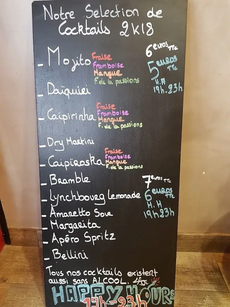 Menu_Restaurant Hotel L'Aigle_Paris_image_2