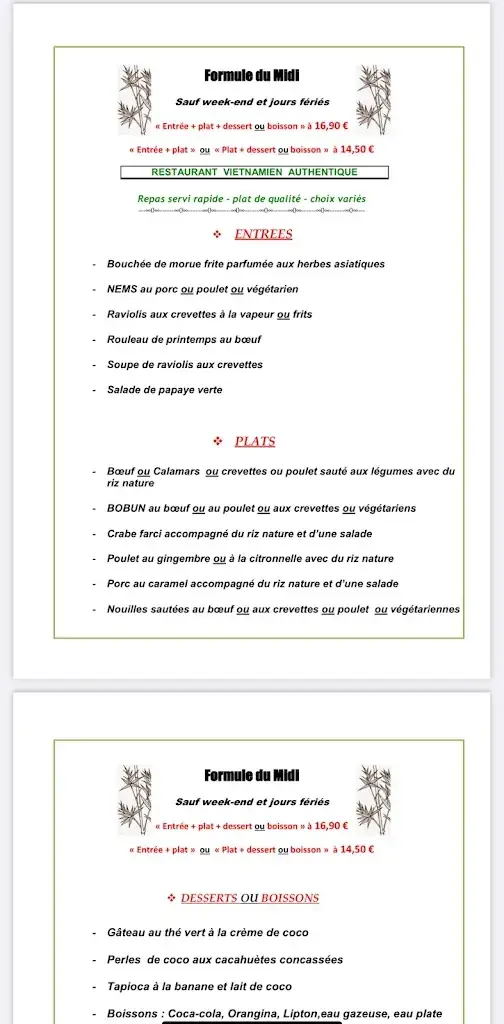 Menü_Trois Crabes_Paris_Bild_3