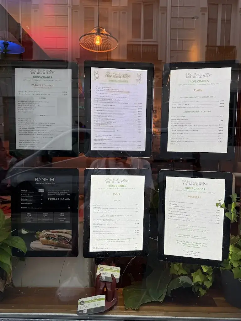 Menü_Trois Crabes_Paris_Bild_4