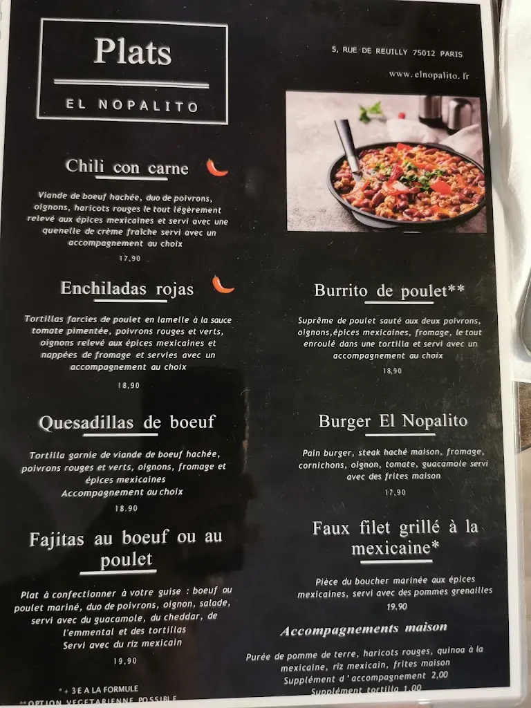 Menu_El Nopalito_Paris_immagine_1