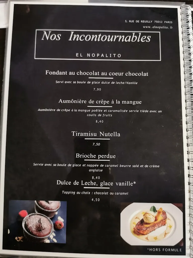 Menu_El Nopalito_Paris_immagine_4