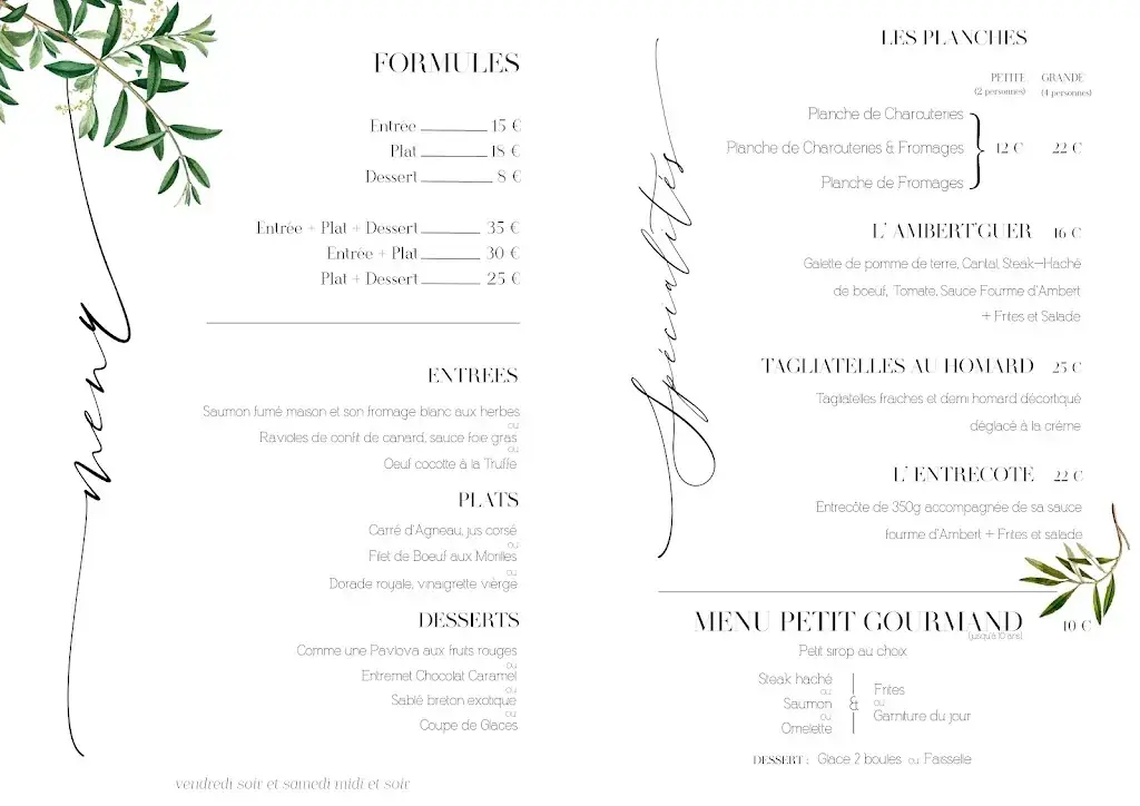 Menu_Le Gourmand_Ambert_image_3