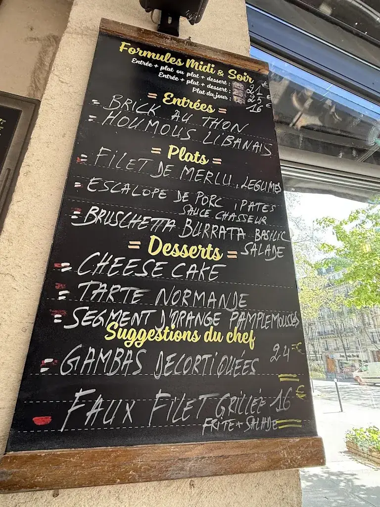 Menu_Le 217 Brasserie Restaurant_Paris_image_4