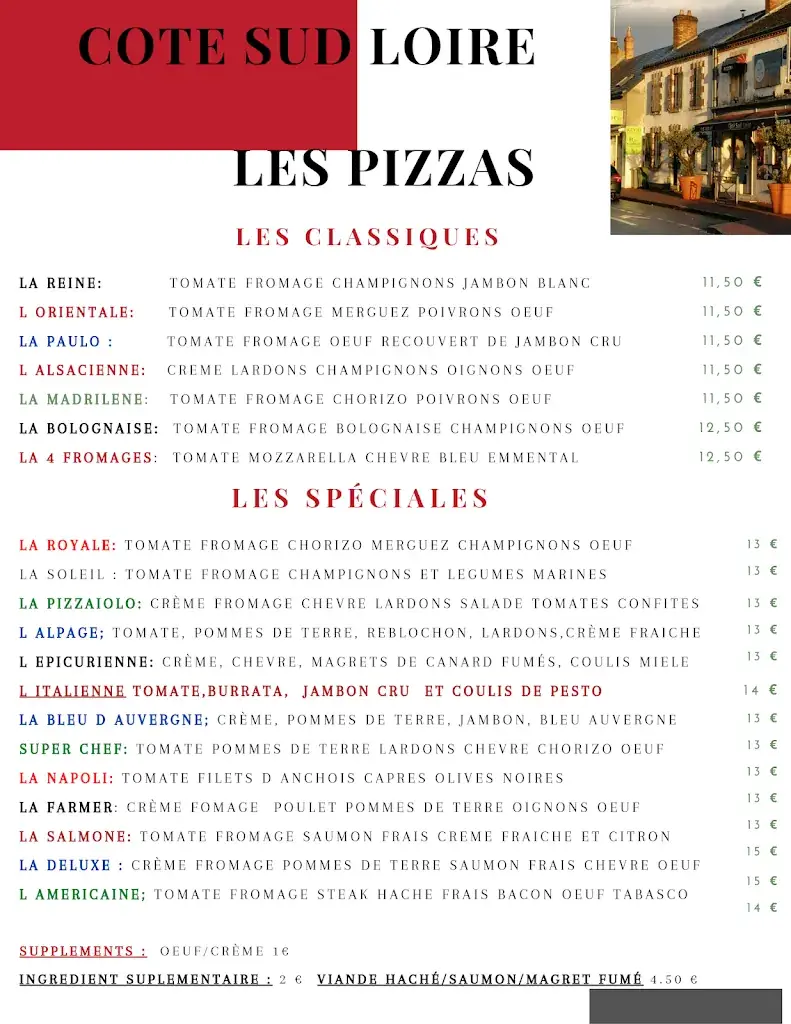 Menu_Côté Sud Loire_Saint-Jean-le-Blanc_image_1
