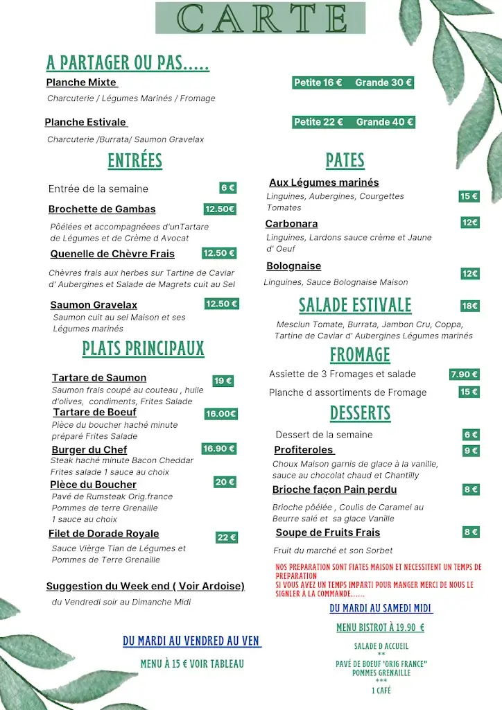 Menu_Côté Sud Loire_Saint-Jean-le-Blanc_image_2