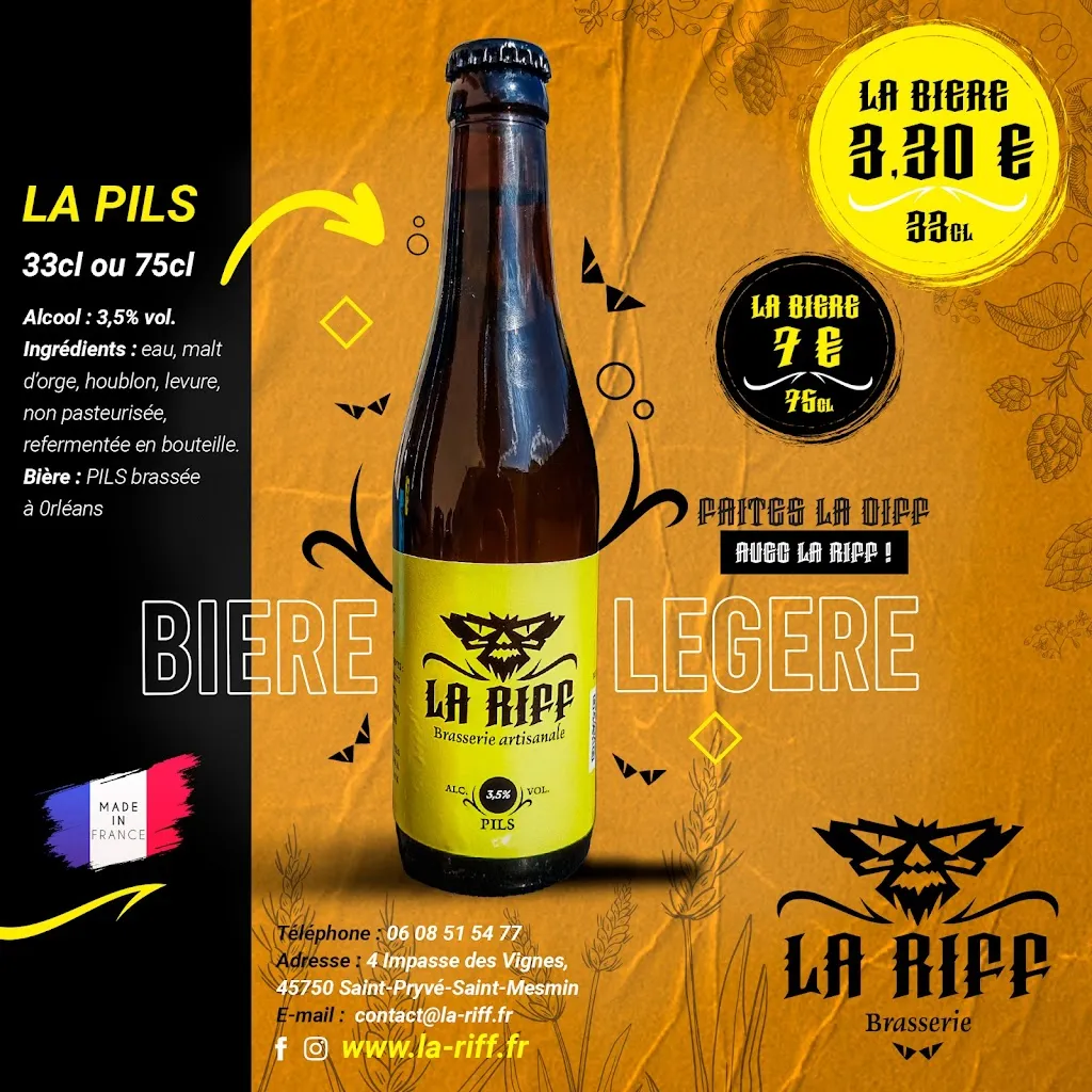 Menu_Brasserie La Riff – Brasserie artisanale à Saint-Pryvé-Saint-Mesmin_Saint-Pryvé-Saint-Mesmin_image_3