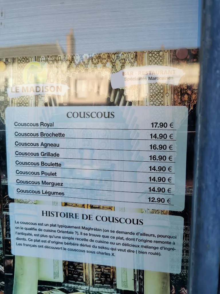 Menu_Le Madison_Sainte-Maure-de-Touraine_image_1