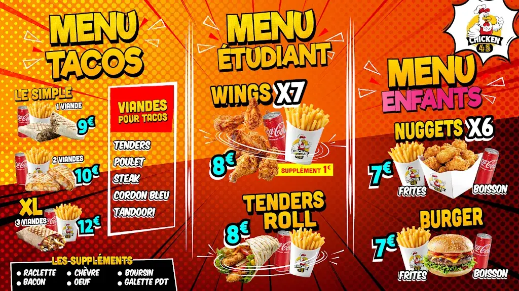 Menu_chicken 45_Saint-Jean-de-Braye_image_4