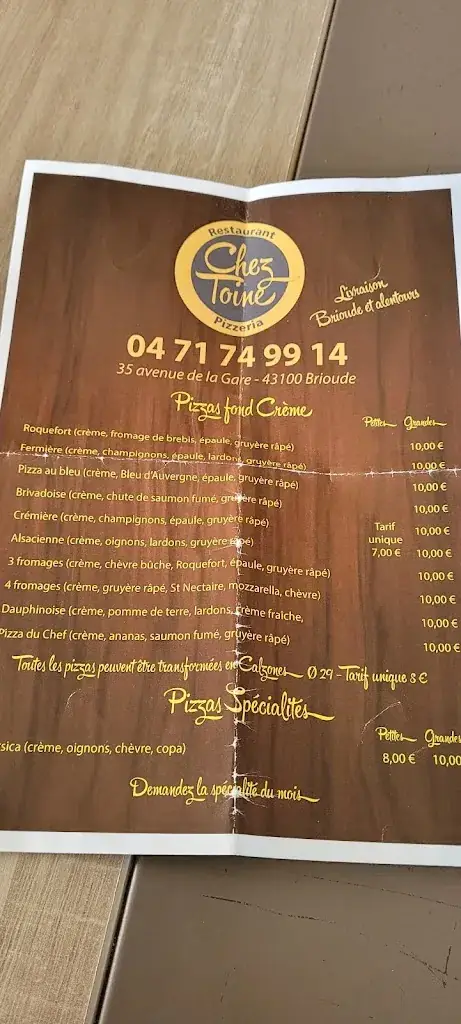Menu_Pizzeria Chez Toine_Brioude_image_2