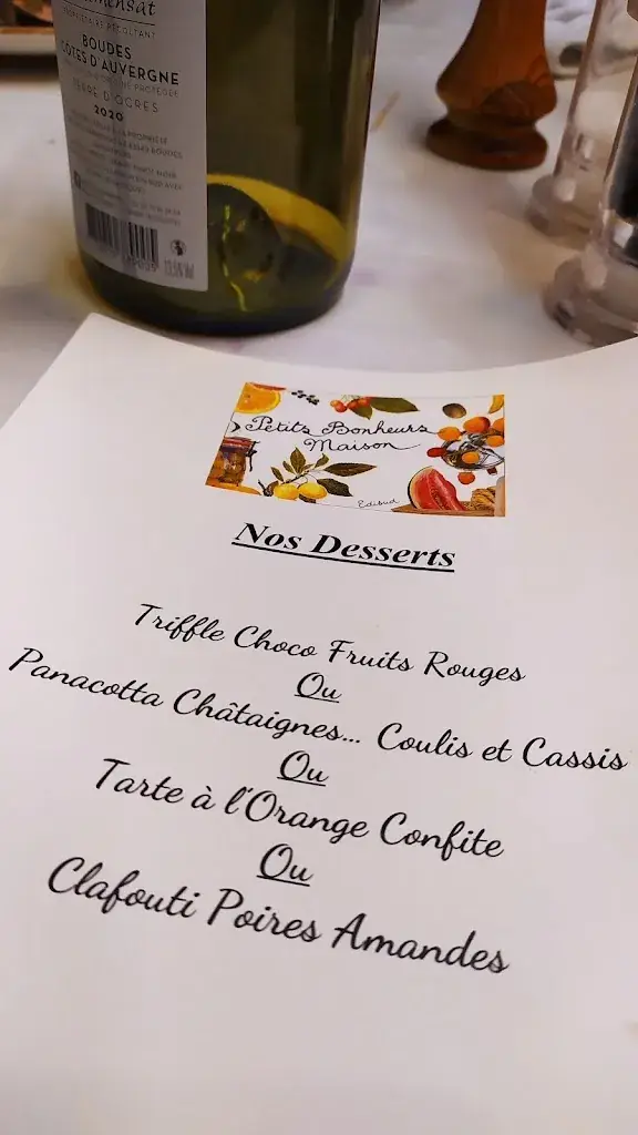 Menu_Restaurant Poste et Champanne_Brioude_image_4