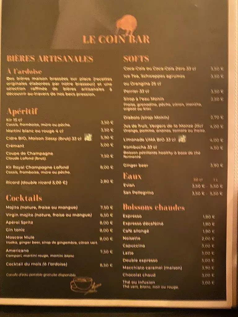 Menu_Restaurant du Golf_Saint-Satur_image_2