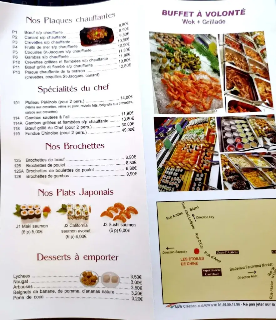 Menu_Les Etoiles de Chine_Saussay_image_2